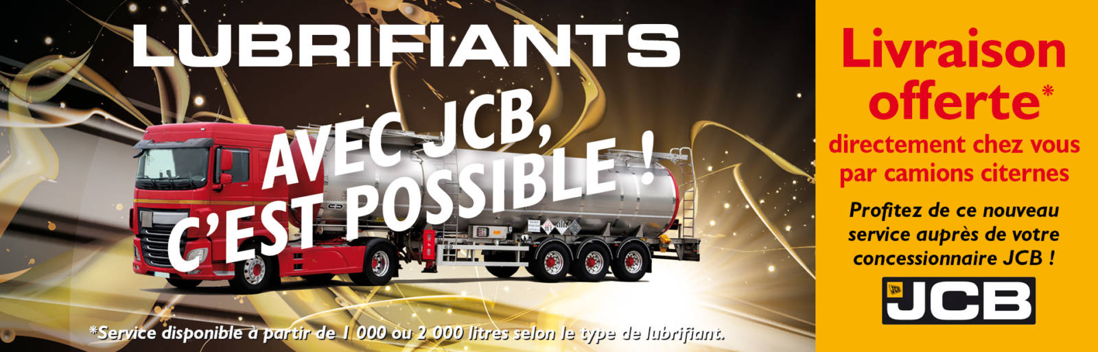 Visuel Promo Lubrifiants 1920x615pixels B Promotion sur les lubrifiants