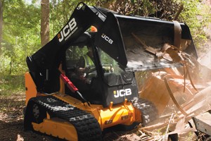 chargeur compact sur chenilles JCB