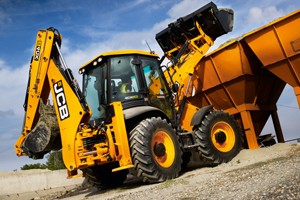 Machines et équipements - chargeuse-pelleteuse JCB